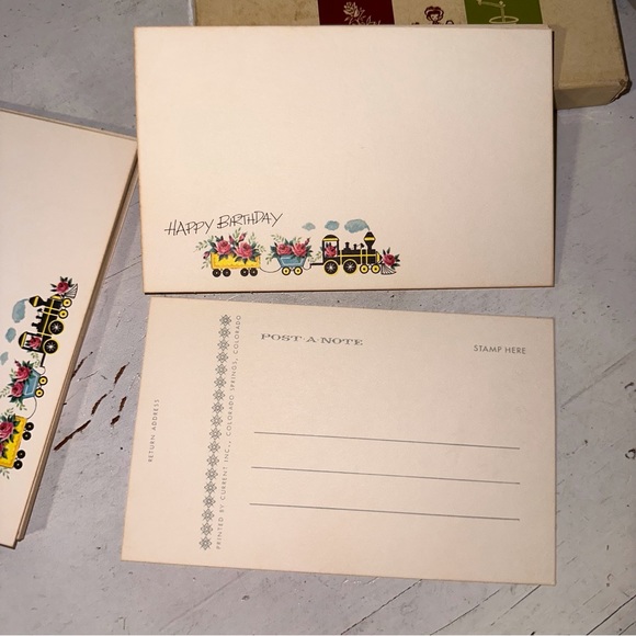 Vintage Post A Note Boxed Post Card Greeting Card Set Mid Century - Picture 10 of 14